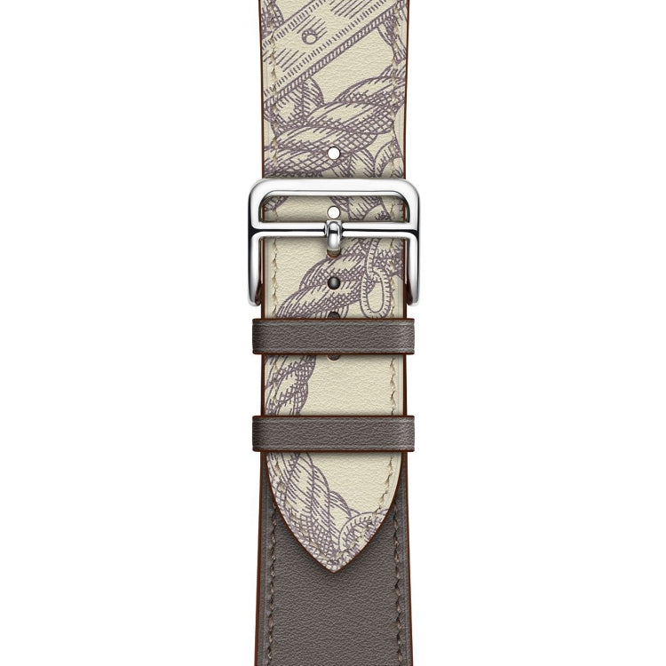Pour Apple Watch 3/2/1 Generation 38mm Universal Silk Screen Psingle-ring Watchband