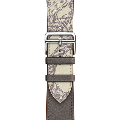 Pour Apple Watch 3/2/1 Generation 38mm Universal Silk Screen Psingle-ring Watchband