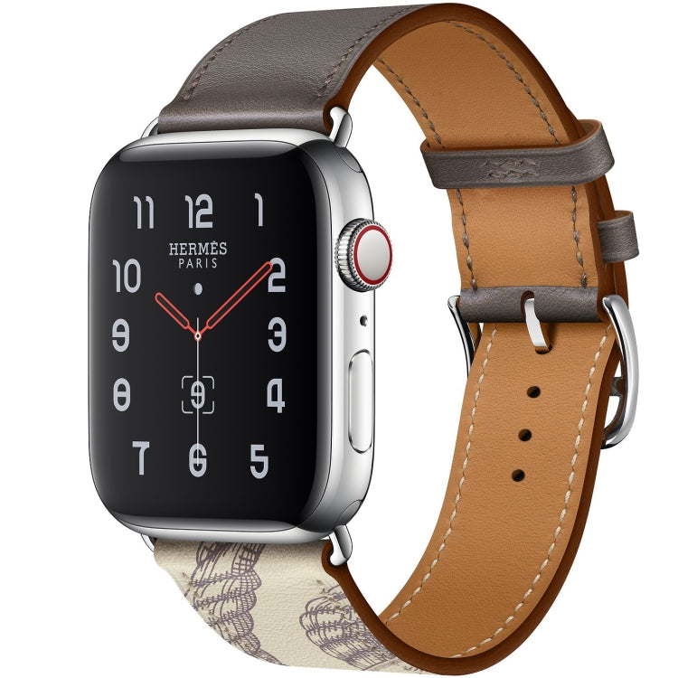 Pour Apple Watch 3/2/1 Generation 38mm Universal Silk Screen Psingle-ring Watchband