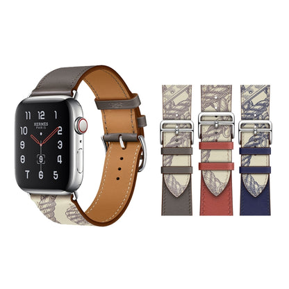 Pour Apple Watch 3/2/1 Generation 38mm Universal Silk Screen Psingle-ring Watchband
