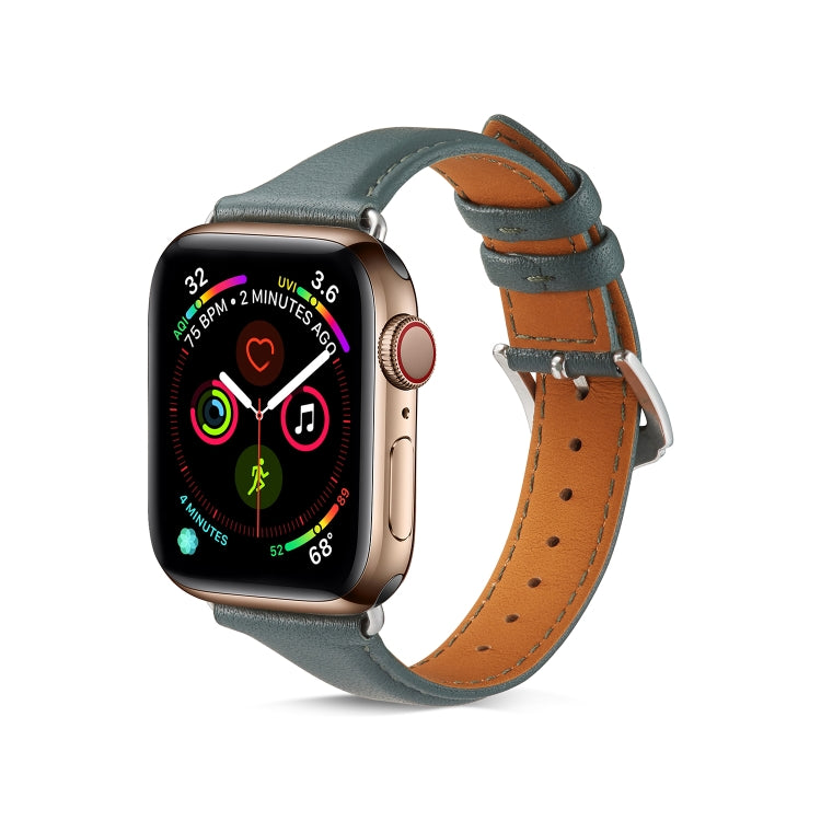 Pour Apple Watch 3/2/1 Générations 38mm Bracelet en cuir fin universel