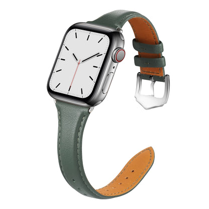 Pour Apple Watch 3/2/1 Générations 38mm Bracelet en cuir fin universel