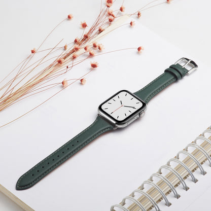 Pour Apple Watch 3/2/1 Générations 38mm Bracelet en cuir fin universel