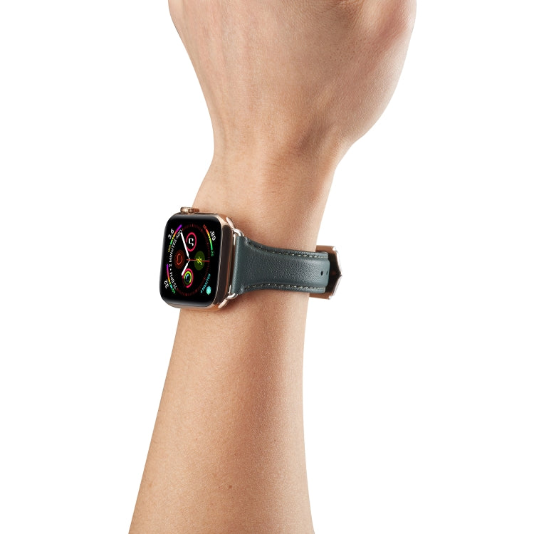Pour Apple Watch 3/2/1 Générations 38mm Bracelet en cuir fin universel