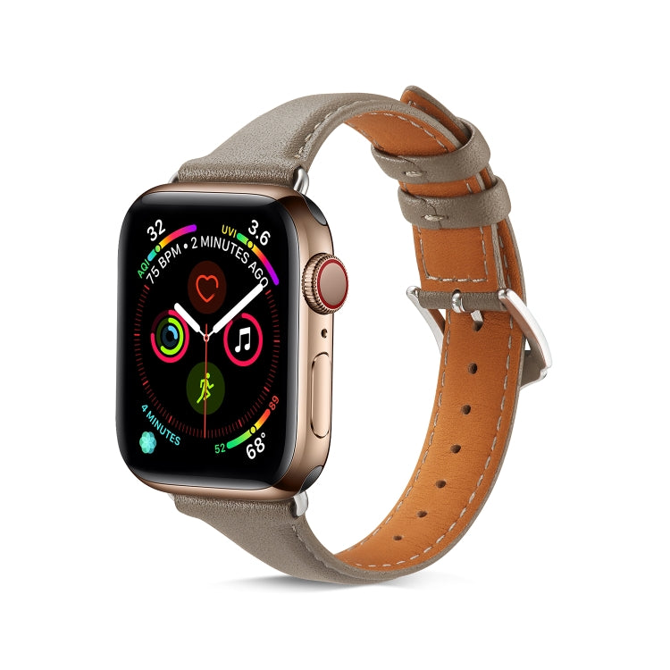 Pour Apple Watch 3/2/1 Générations 38mm Bracelet en cuir fin universel