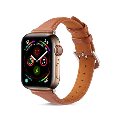 Pour Apple Watch 3/2/1 Générations 38mm Bracelet en cuir fin universel