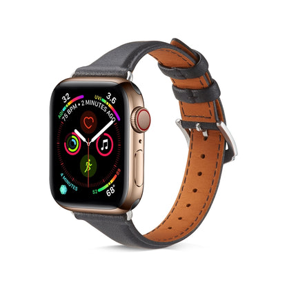 Pour Apple Watch 3/2/1 Générations 38mm Bracelet en cuir fin universel
