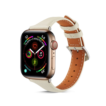 Pour Apple Watch 3/2/1 Générations 38mm Bracelet en cuir fin universel