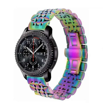 22mm Pour Huawei Watch GT2e GT2 46mm Sept Bracelets En Acier Inoxydable