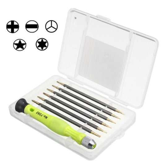 Kit de tournevis portables 7 en 1, ensemble d'outils manuels de réparation professionnels en acier allié au Chrome Vanadium