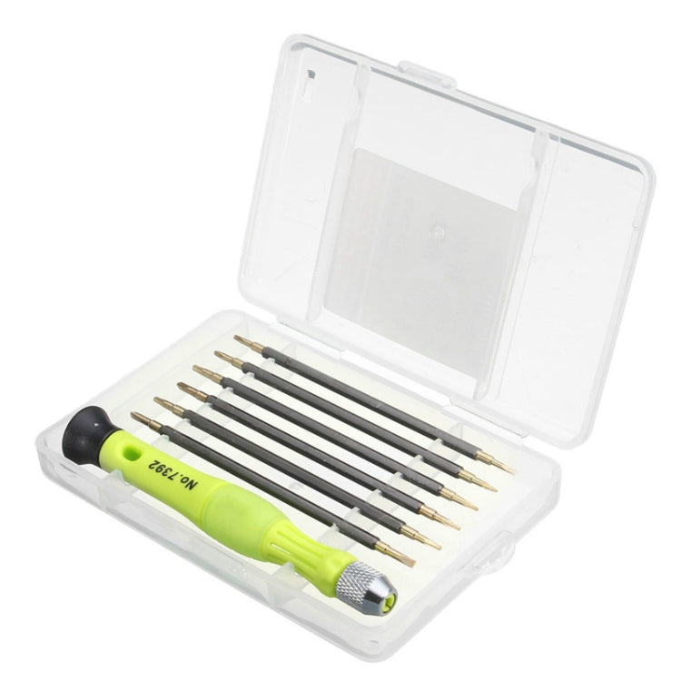 Kit de tournevis portables 7 en 1, ensemble d'outils manuels de réparation professionnels en acier allié au Chrome Vanadium