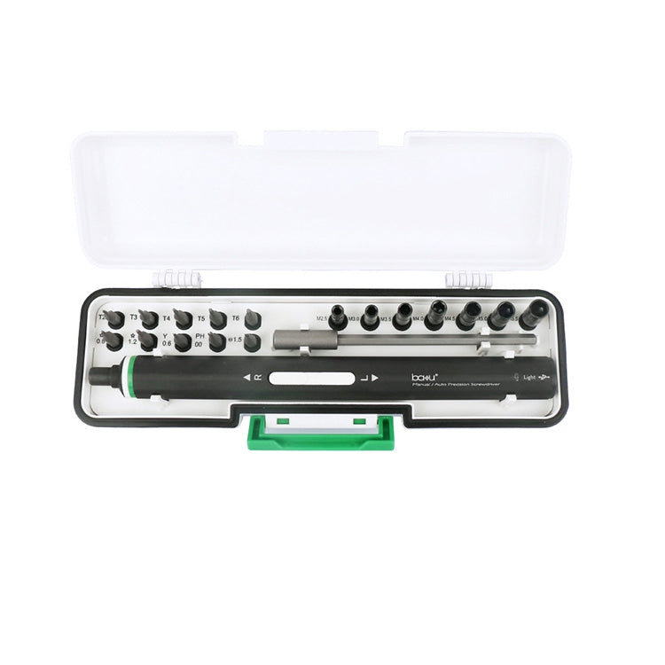 BAKU BA-3331 Tournevis électrique rechargeable USB Outil de réparation de téléphone portable
