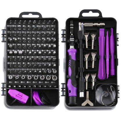 Outil de démontage de téléphone portable, bricolage, réparation d'horloge, outil multifonction, jeu de tournevis, 135 en 1