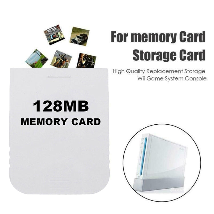 Carte mémoire de jeu 128 Mo pour Nintendo Wii/Ngc