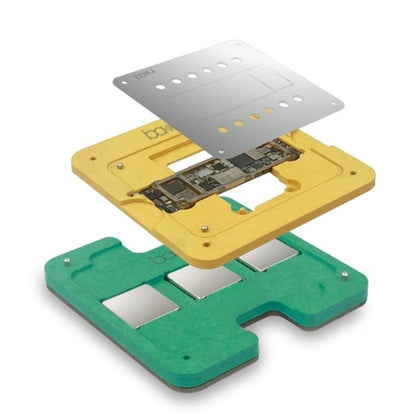 BaKu 3D BGA CPU étain plantation maille carte mère réparation étain Table de plantation pour IPhone A11