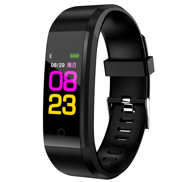 ID115 Plus Bracelet intelligent Fitness moniteur de fréquence cardiaque pression artérielle podomètre santé course sport SmartWatch pour IOS Android, ID115 Plus Black, ID115 Plus Purple, ID115 Plus Blue, ID115 Plus Red, ID115 Plus Dark Blue