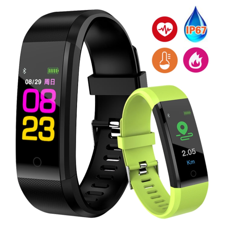 ID115 Plus Bracelet intelligent Fitness moniteur de fréquence cardiaque pression artérielle podomètre santé course sport SmartWatch pour IOS Android, ID115 Plus Black, ID115 Plus Purple, ID115 Plus Blue, ID115 Plus Red, ID115 Plus Dark Blue
