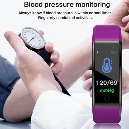 ID115 Plus Bracelet intelligent Fitness moniteur de fréquence cardiaque pression artérielle podomètre santé course sport SmartWatch pour IOS Android, ID115 Plus Black, ID115 Plus Purple, ID115 Plus Blue, ID115 Plus Red, ID115 Plus Dark Blue
