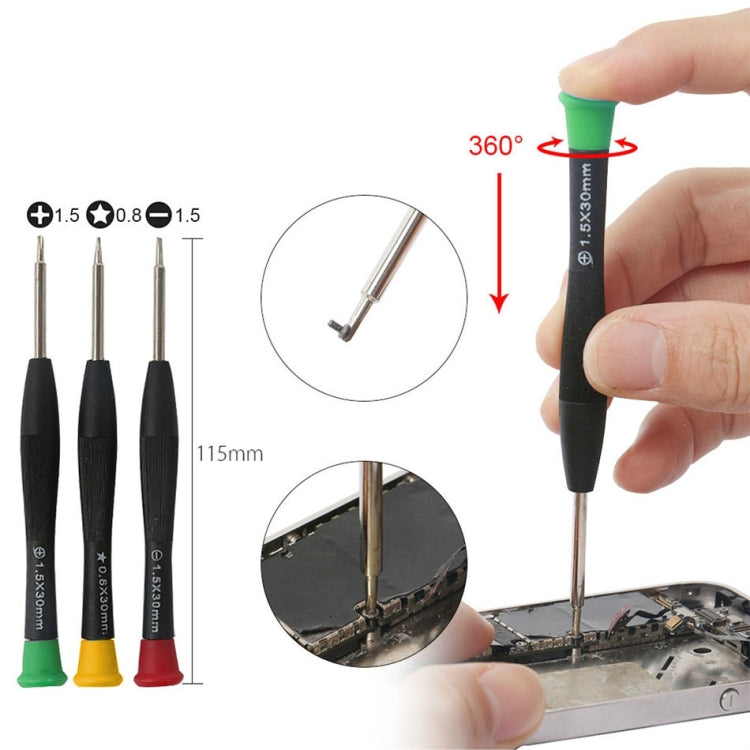 Kit d'outils de réparation de téléphone portable 21 en 1 pour iPhone