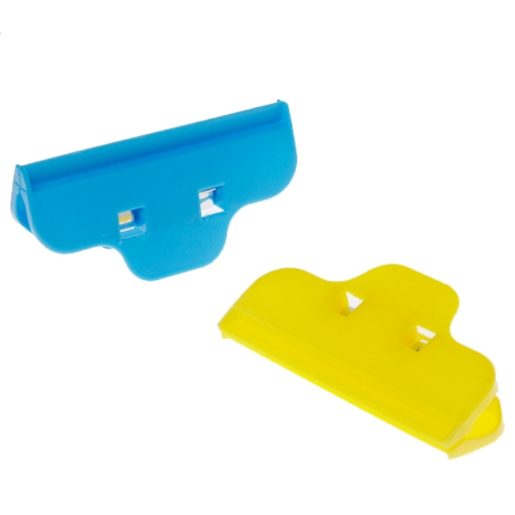Clip fixe inclinable pour téléphone portable, 10 pièces, Clip adhésif pour écran tactile plat (livraison de couleur aléatoire)