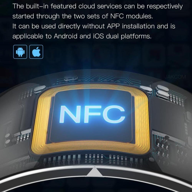 JAKCOM R4 Smart Ring Multifonctionnel Seigneur des Anneaux pour Apple et Android