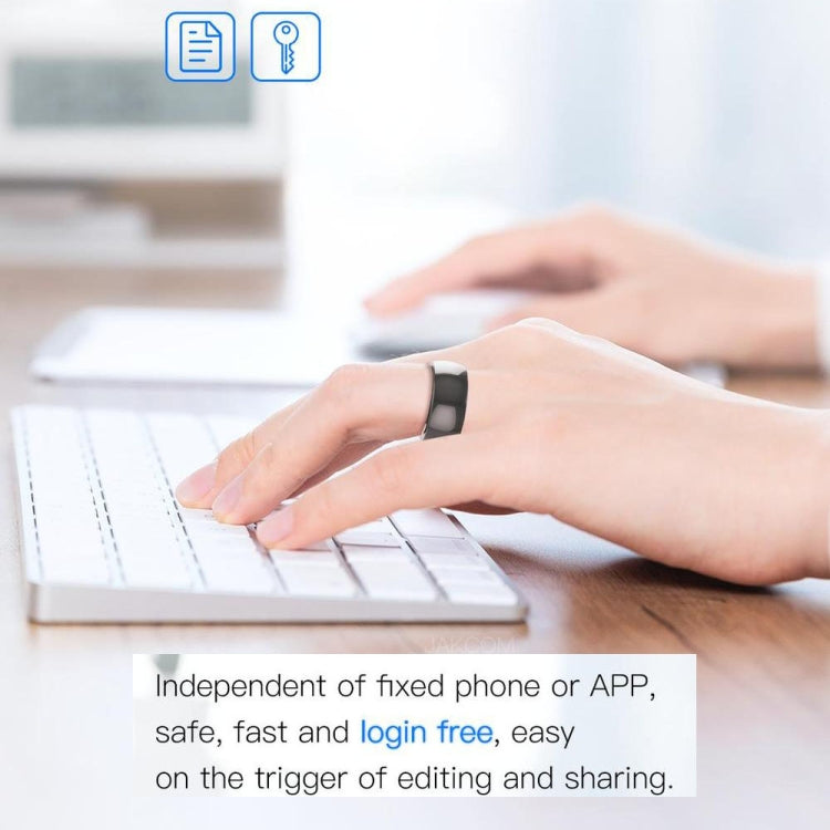 JAKCOM R4 Smart Ring Multifonctionnel Seigneur des Anneaux pour Apple et Android