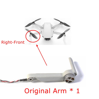 Pièces de réparation de bras de moteur d'avion pour DJI Mavic Mini, For DJI Mavic Mini(Right Front Arm )