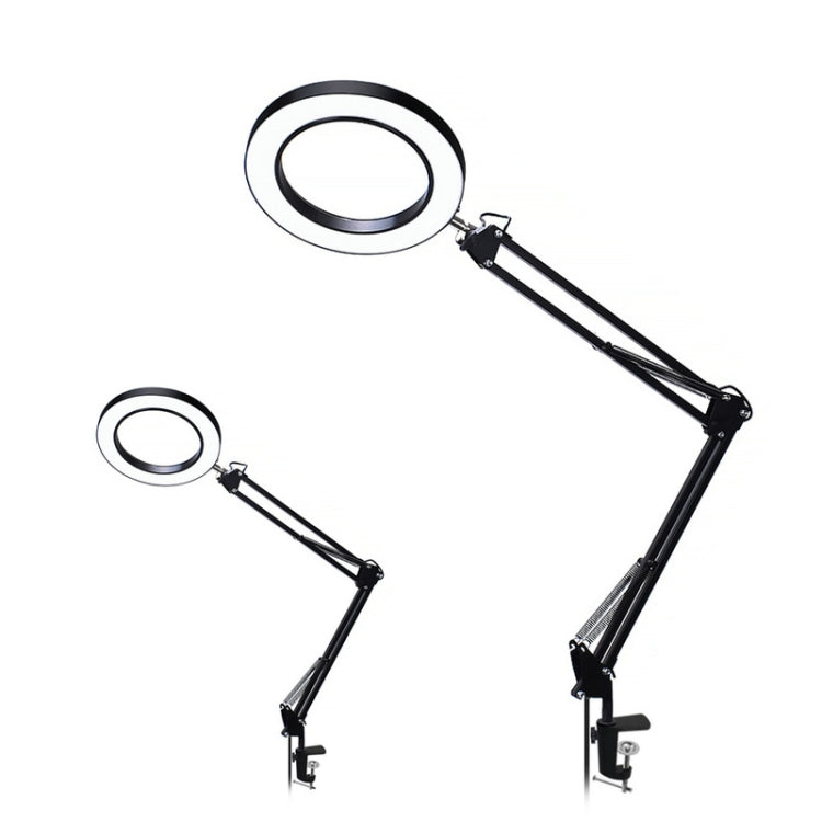 Lampe LED de Protection des yeux pour livre de lecture, loupe à Clip pliable USB, lumière d'entretien électronique