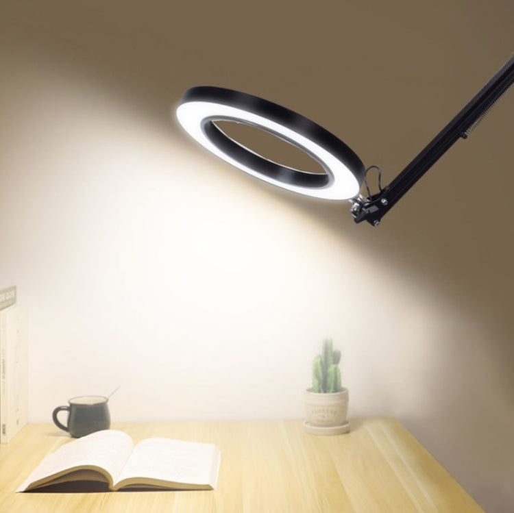 Lampe LED de Protection des yeux pour livre de lecture, loupe à Clip pliable USB, lumière d'entretien électronique