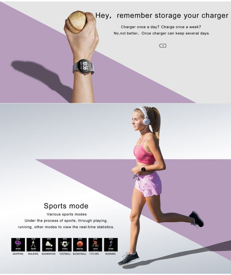 V11 Smartwatch moniteur de fréquence cardiaque en temps réel mode multi-sport lumière respiratoire montre intelligente pour téléphone Android IOS
