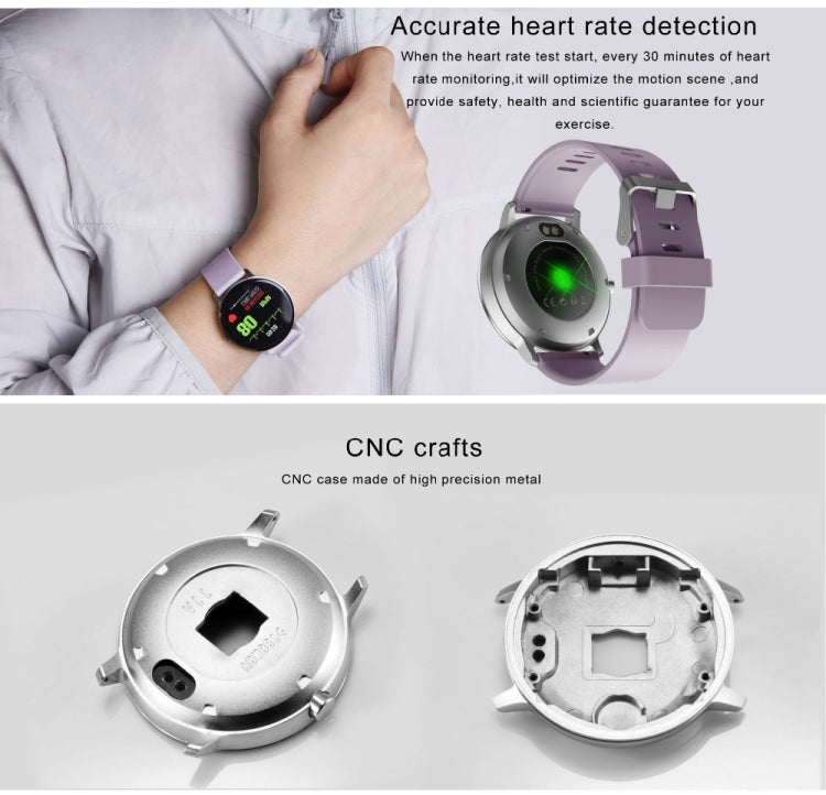 V11 Smartwatch moniteur de fréquence cardiaque en temps réel mode multi-sport lumière respiratoire montre intelligente pour téléphone Android IOS