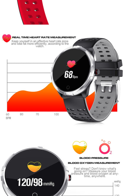 X7 Montre Intelligente IP68 Etanche Hommes Sport Smartwatch Android Bluetooth Montre Support Fréquence Cardiaque / Rappel d'Appel / Podomètre / Surveillance du Sommeil / Tracker