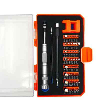 Obadun 9802B 52 en 1 alliage d'aluminium poignée matériel outil tournevis ensemble maison précision tournevis téléphone portable démontage outil