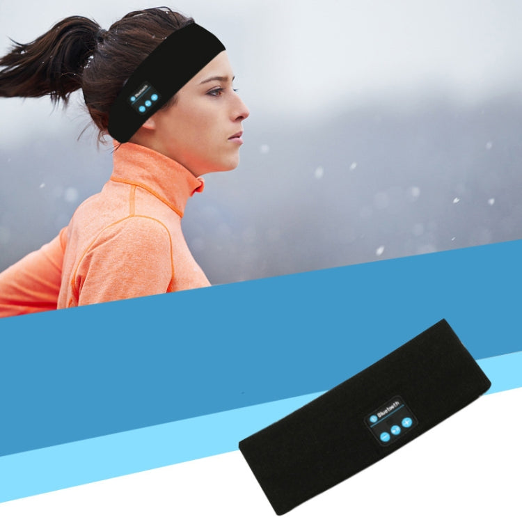 Casque Bluetooth Bandeau de sport Courir en plein air Yoga Foulard absorbant la sueur, Black, Gray, Dark Gray, Red