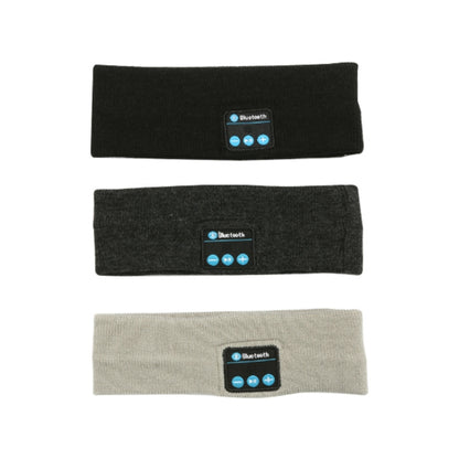 Casque Bluetooth Bandeau de sport Courir en plein air Yoga Foulard absorbant la sueur, Black, Gray, Dark Gray, Red