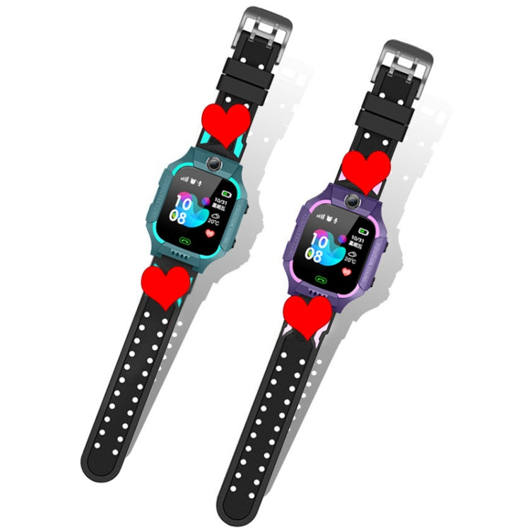 Montre de téléphone pour enfants Z6 Smart Positioning Full Touch Screen Student Watch