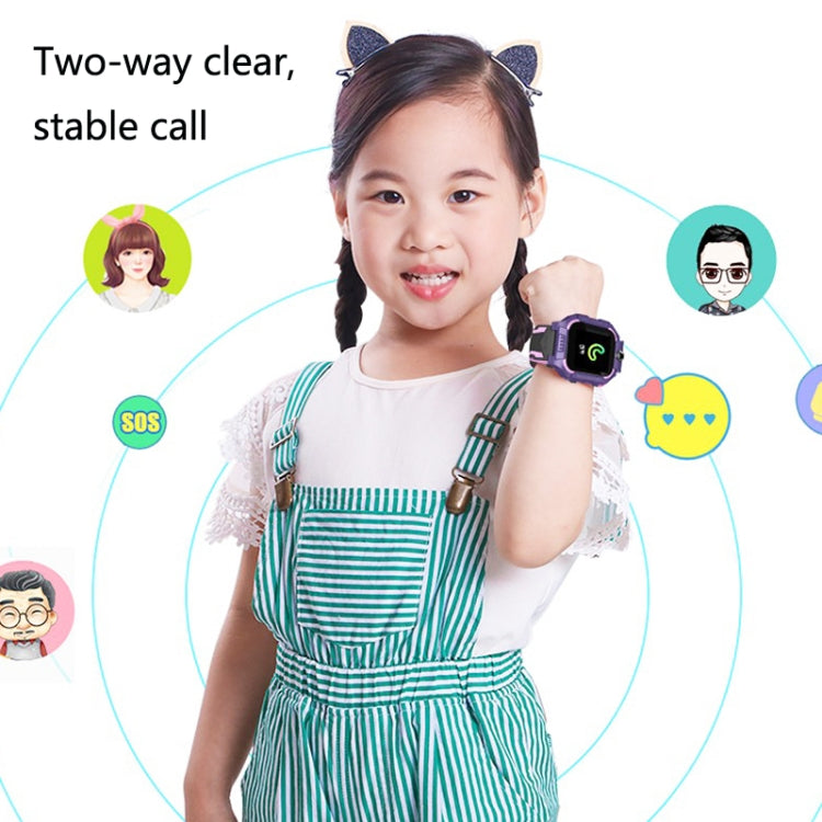 Montre de téléphone pour enfants Z6 Smart Positioning Full Touch Screen Student Watch