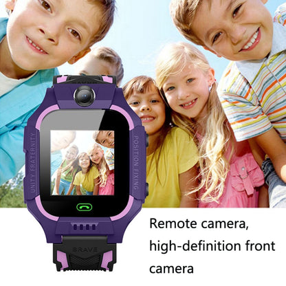 Montre de téléphone pour enfants Z6 Smart Positioning Full Touch Screen Student Watch