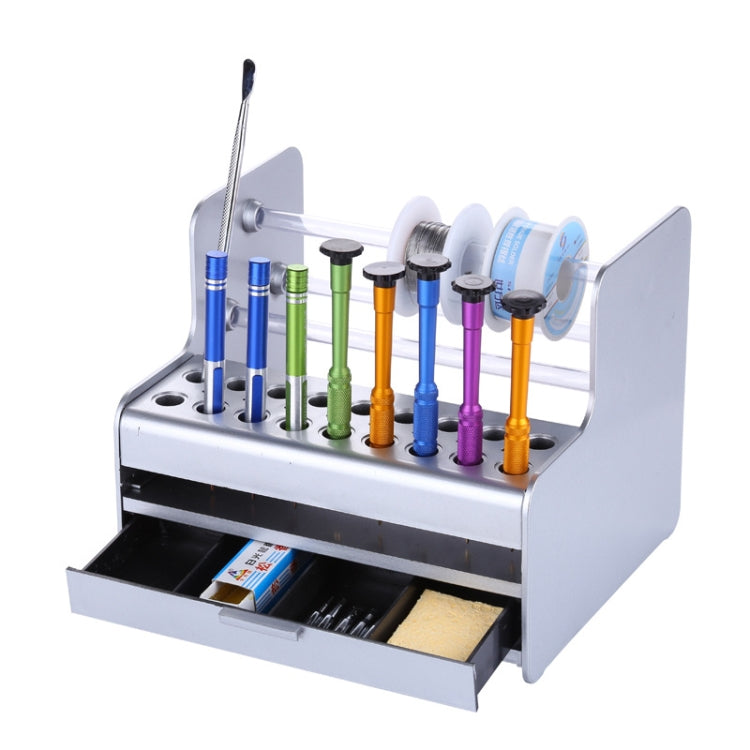 Support de stockage de tri d'éléments de boîte de rangement d'outils de maintenance multifonctions