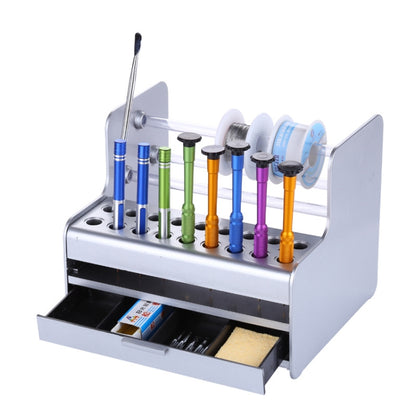 Support de stockage de tri d'éléments de boîte de rangement d'outils de maintenance multifonctions