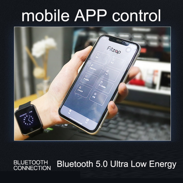HZQW-101 Silent Alarm Shock Smart Wireless Watch Correcteur de repos au lit