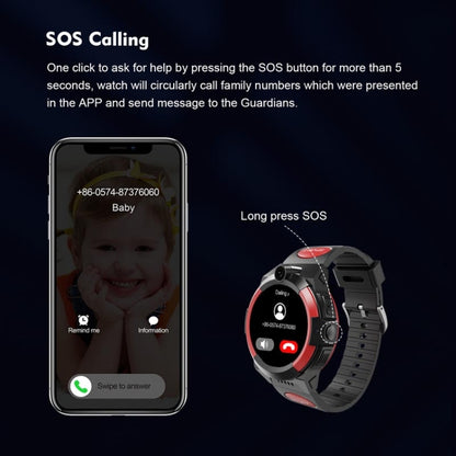 LT32 édition européenne 4G étanche tactile vidéo photographie GPS enfants téléphone montre intelligente