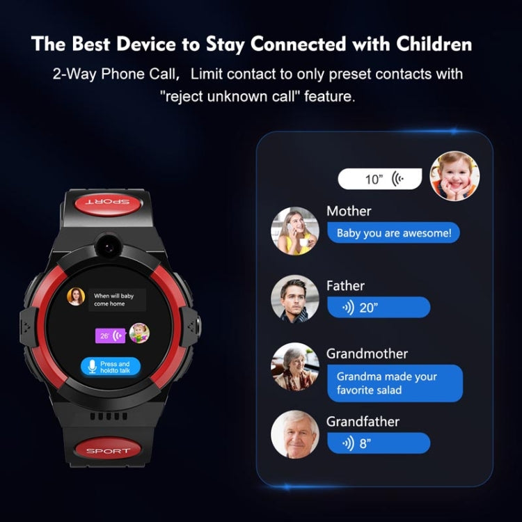 LT32 édition européenne 4G étanche tactile vidéo photographie GPS enfants téléphone montre intelligente