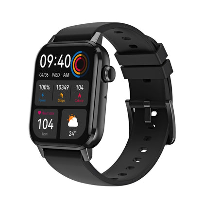Montre intelligente multifonctionnelle de surveillance de la fréquence cardiaque HD6 1,69 pouces, Noir, Argent, Rose, Vert clair, Vert