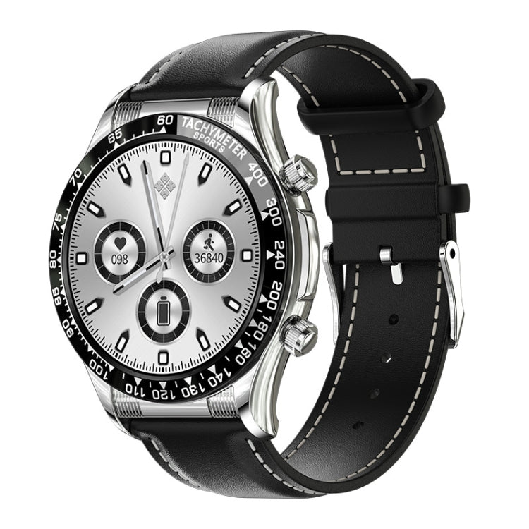 LOANIY E18 Pro Montre d'appel Bluetooth intelligente avec fonction NFC, Gold Silicone, Black Leather, Gold Leather, Black Silver Steel, Green Silver Steel