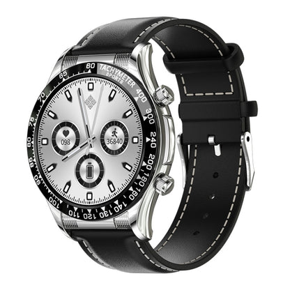 LOANIY E18 Pro Montre d'appel Bluetooth intelligente avec fonction NFC, Gold Silicone, Black Leather, Gold Leather, Black Silver Steel, Green Silver Steel
