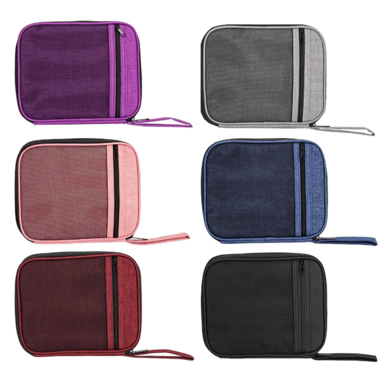 Sac de stockage portatif de sac portatif de sac de maille de câble de données de courroie pour la montre d'Apple, Rouge, Bleu, Violet, Noir, Gris, Rose