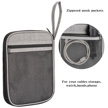 Sac de stockage portatif de sac portatif de sac de maille de câble de données de courroie pour la montre d'Apple, Rouge, Bleu, Violet, Noir, Gris, Rose