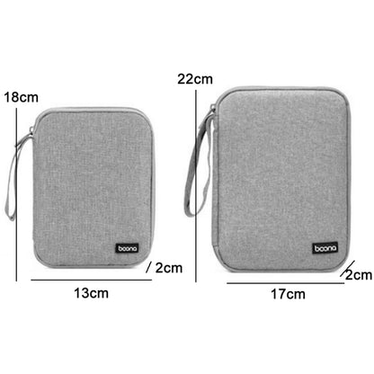 Boona Smart Watch Strap Câble de données Sac de rangement portable pour Apple Watch, Large (Black)