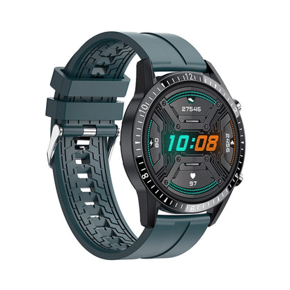 Montre de surveillance de la fréquence cardiaque/pression artérielle/oxygène sanguin I9 1,3 pouces, Black, Red, Orange, Green, Black Leather, Brown Leather, Black Steel, Silver Steel